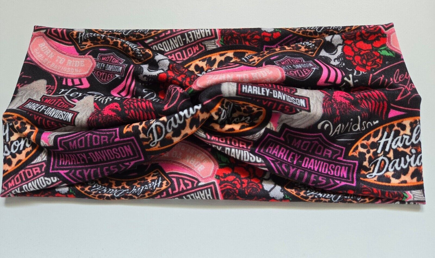 Motorcycle Twisted Headband