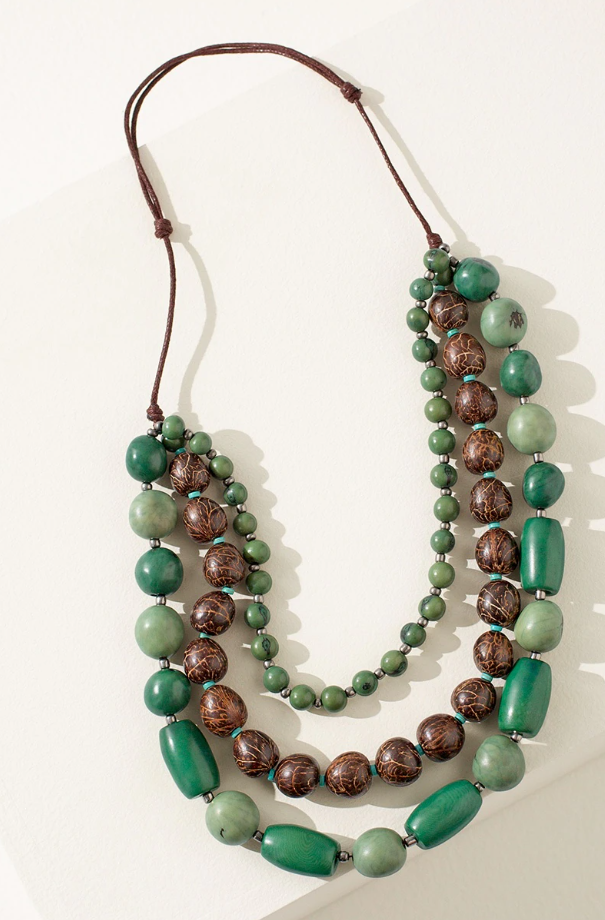 CHICO'S ADJUSTABLE MULTISTRAND NECKLACE