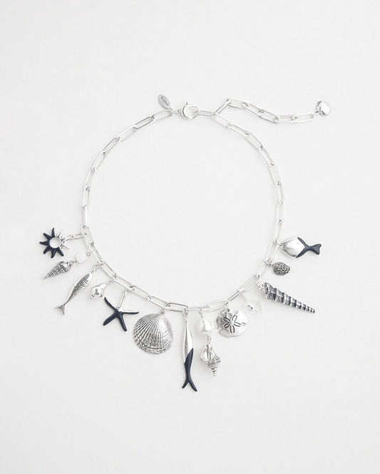 CHICO'S NEUTICAL CHARM NECKLACE