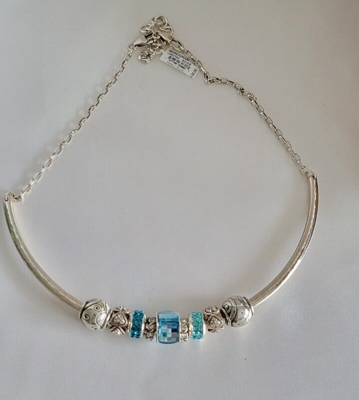 BRIGHTON MONOGRAM CHOCKER NECKLACE SET