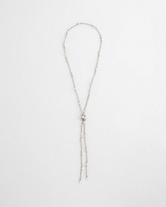 CHICO'S FRESH WATER PEARL LIRIAT NECKLACE