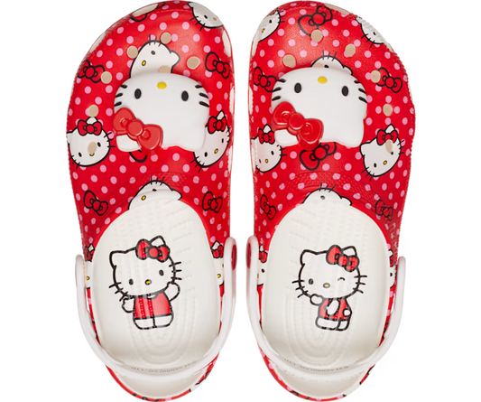 Crocs Hello Kitty Red Classic Clog