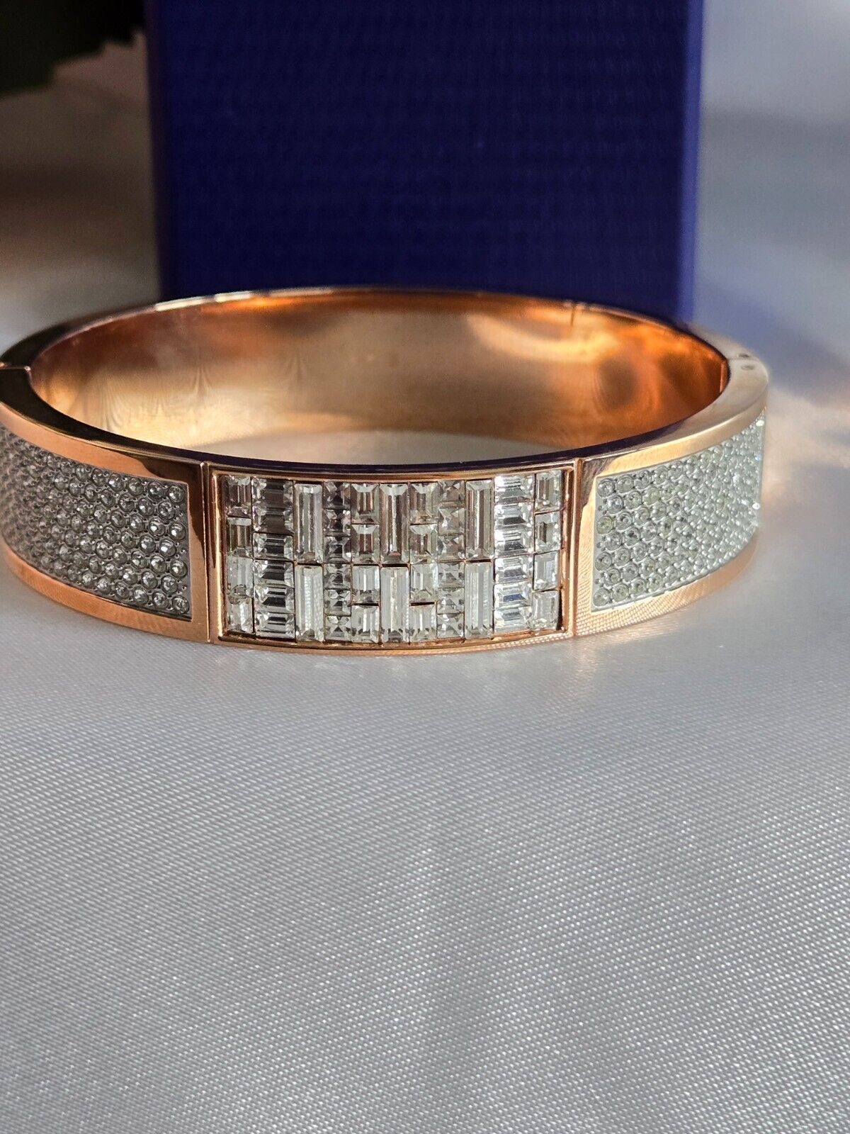 Swarovski Rose Gold Bangle