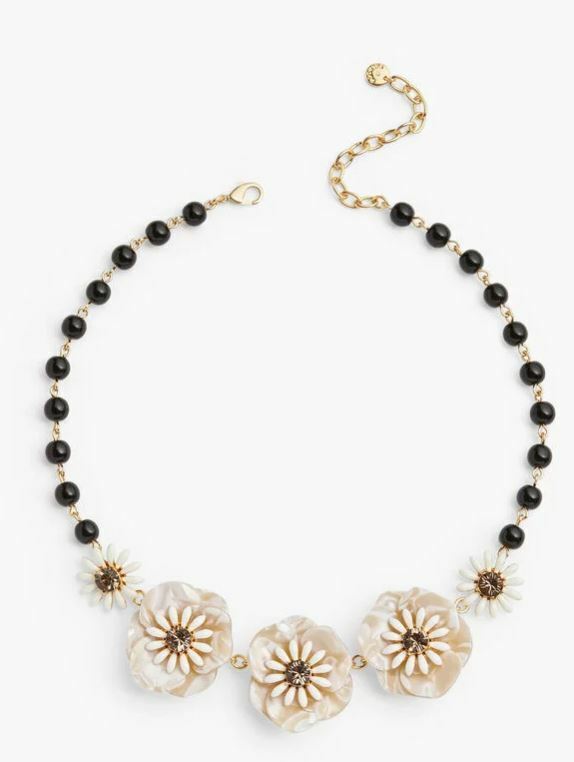 TALBOTS WILDFLOWER NECKLACE