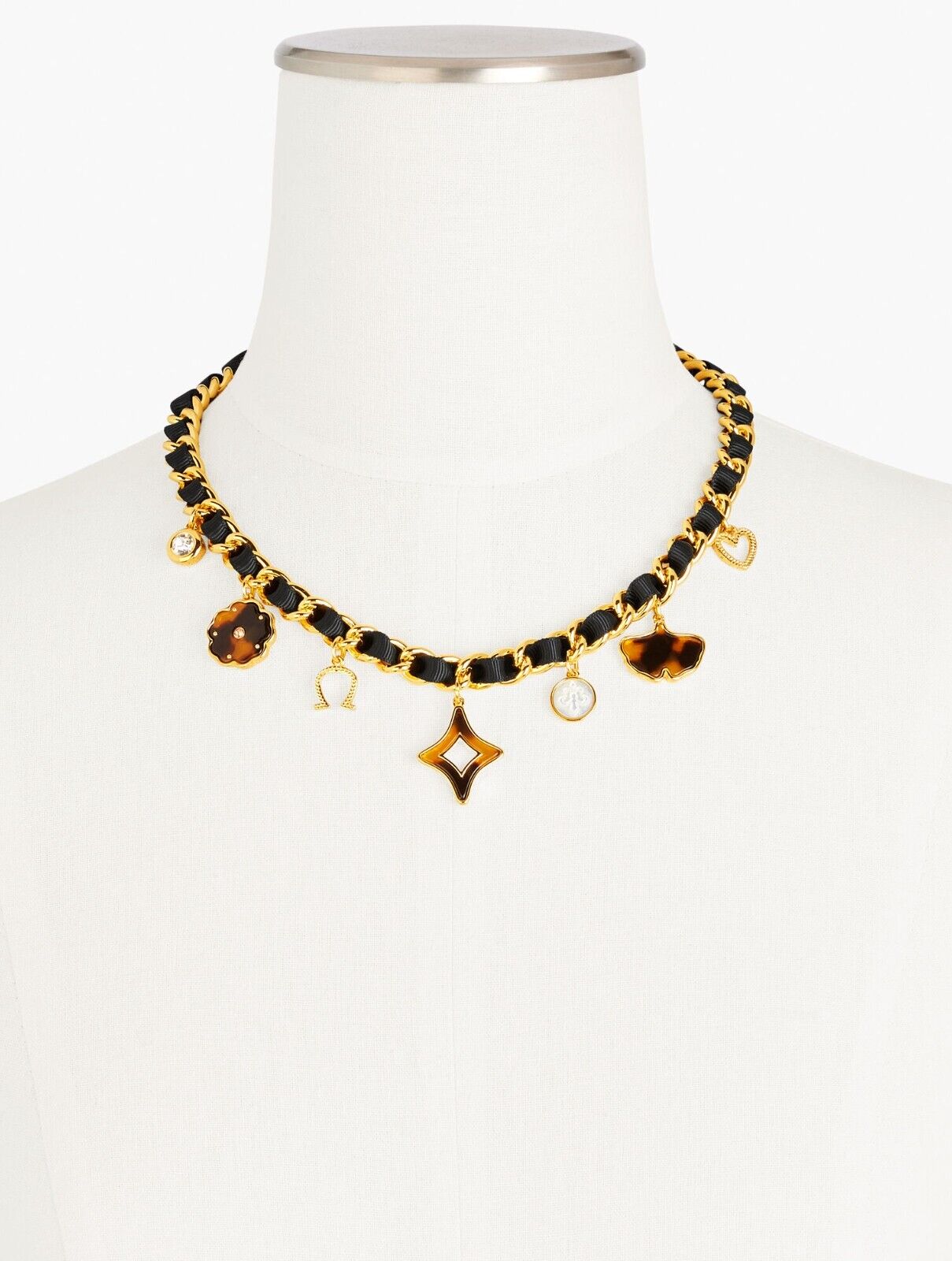 TALBOTS FALL CHARM NECKLACE