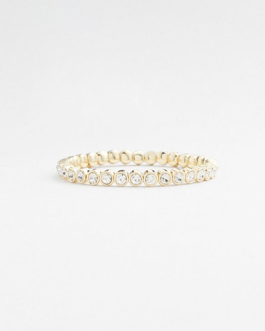 TALBOTS FAUX TENNIS STRETCH BRACELET