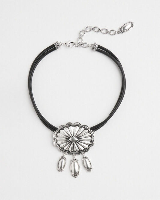 CHICO'S WESTERN PENDANT NECKLACE
