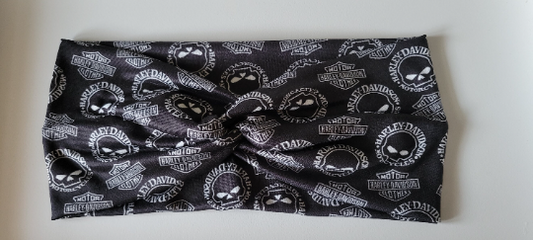 Motorcycle Twisted Headband
