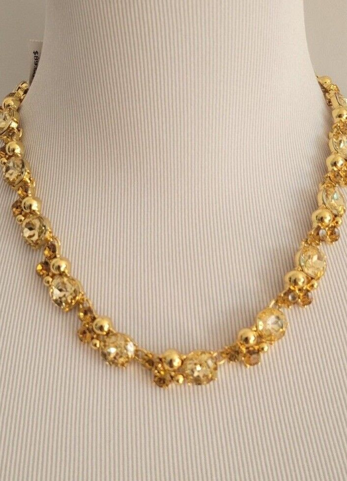 TALBOTS PETITE CRYSTALS NECKLACE