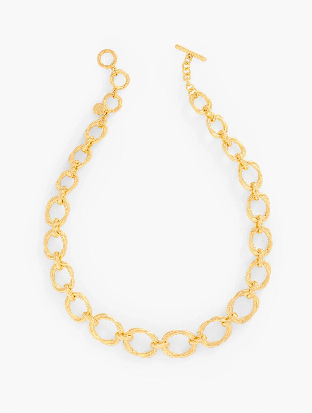 TALBOTS TWISTED LINK NECKLACE
