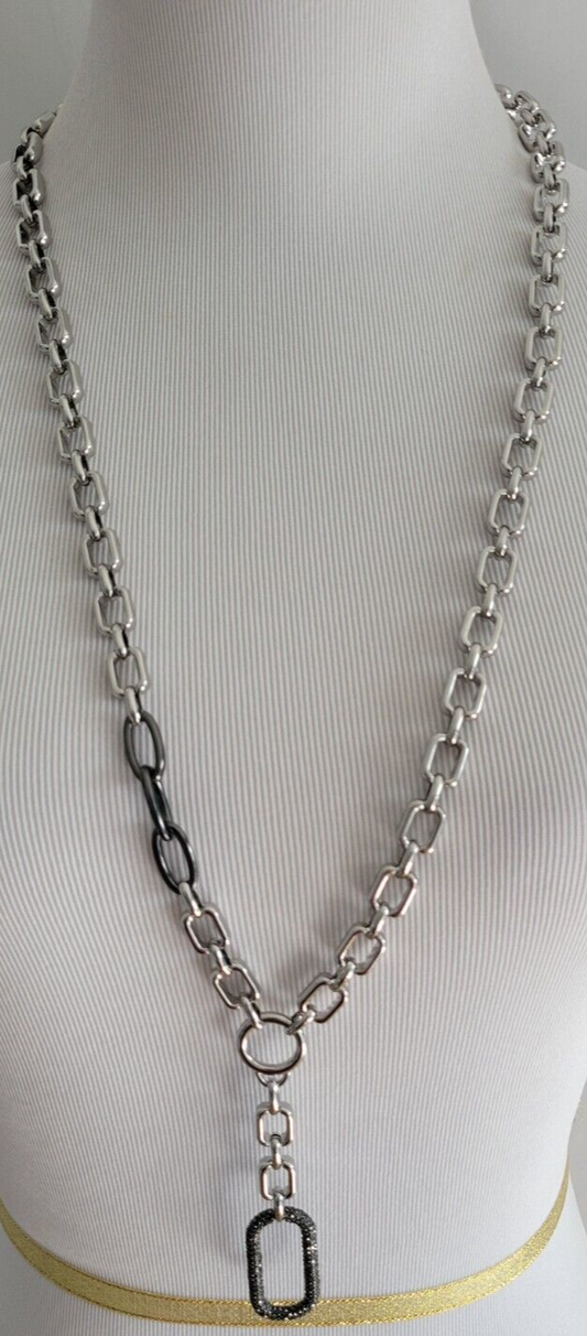CHICO' S PAVE Y-NECKLACE