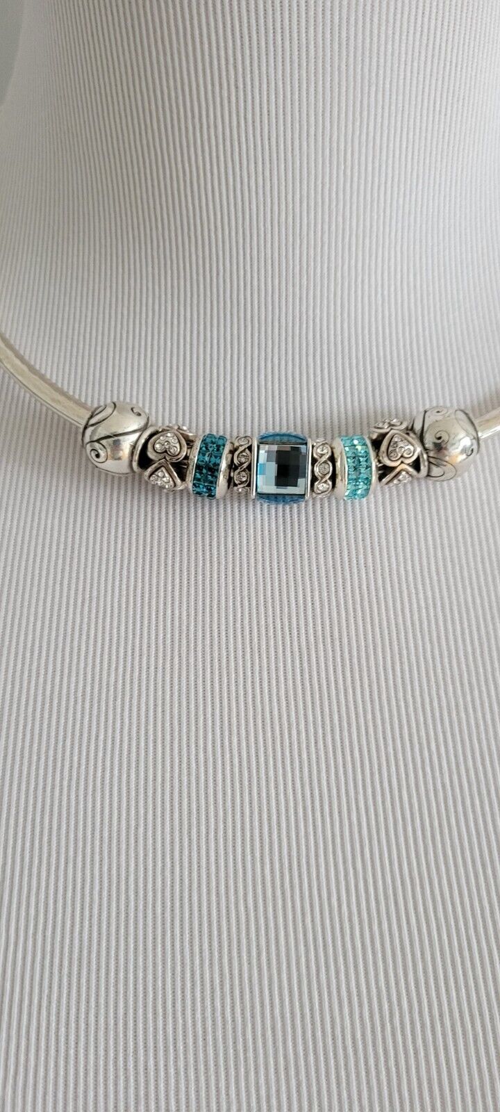 BRIGHTON MONOGRAM CHOCKER NECKLACE SET