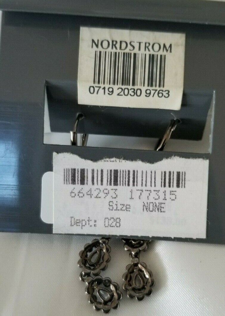 Nardi Pear Linear Dangle Earrings