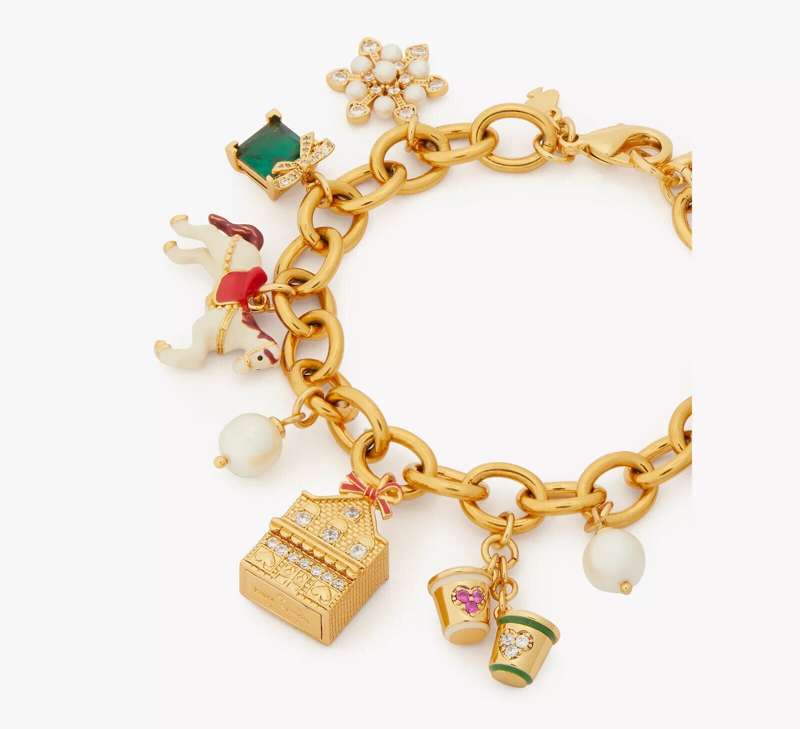 Kate Spade Winter Wonderland Charm Bracelet