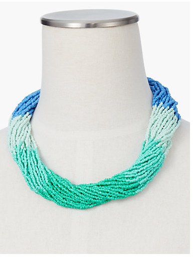 TALBOTS Mardi Gras Twist Necklace
