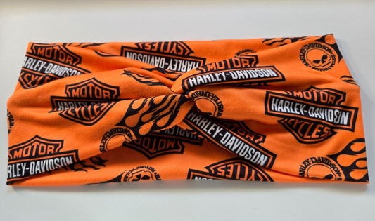 Motorcycle Twisted Headband
