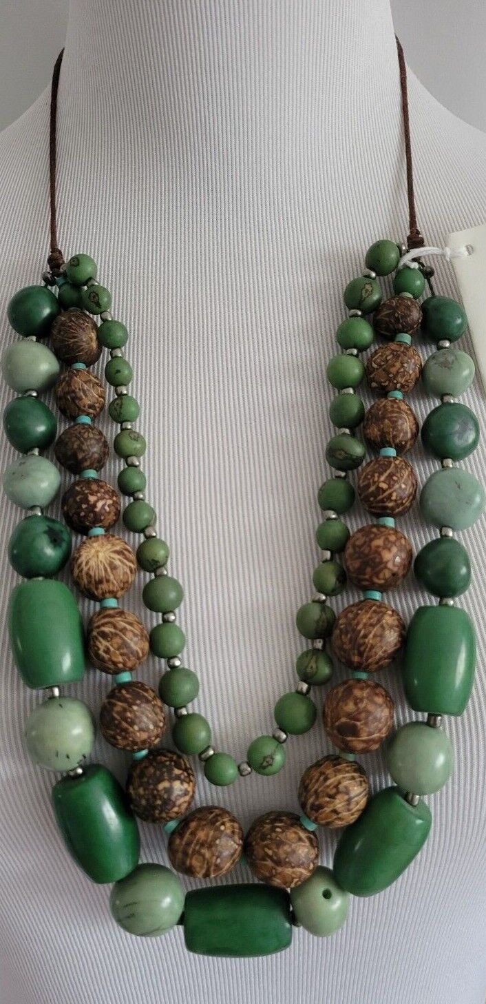CHICO'S ADJUSTABLE MULTISTRAND NECKLACE