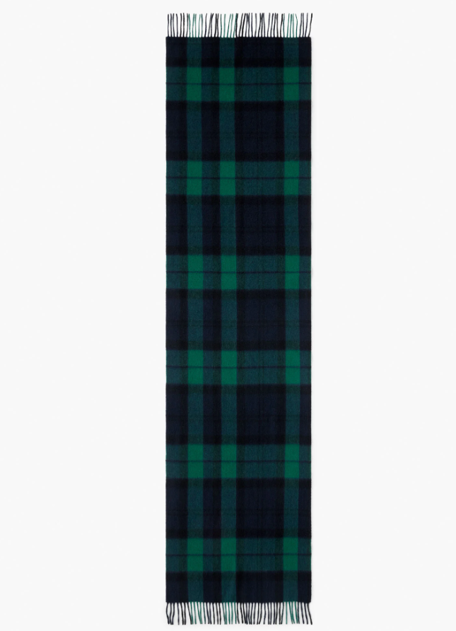 TALBOTS CASHMERE WATERWEAVE SCARF