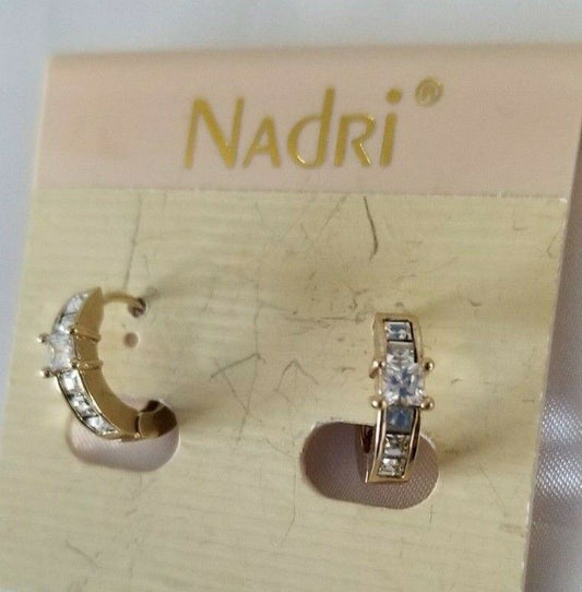 Nardi Small Channel Hoop Earrings