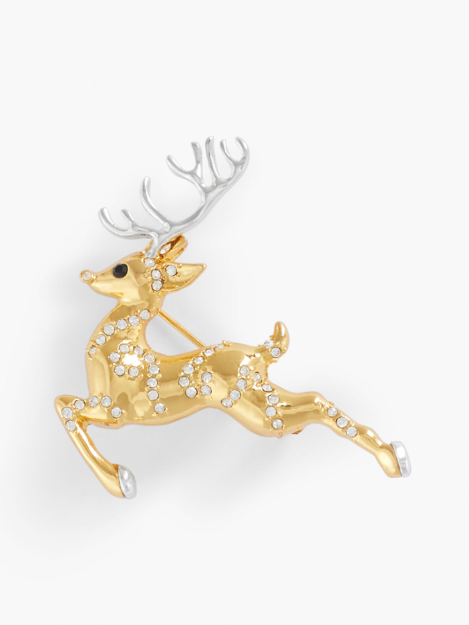 TALBOTS OH DEER BROOCH