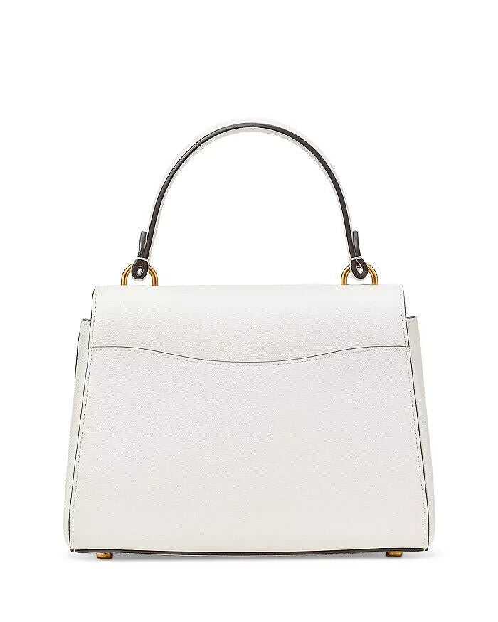 Kate Spade New York Katy Heart Embellished Texture Leather Small Top Handle Bag