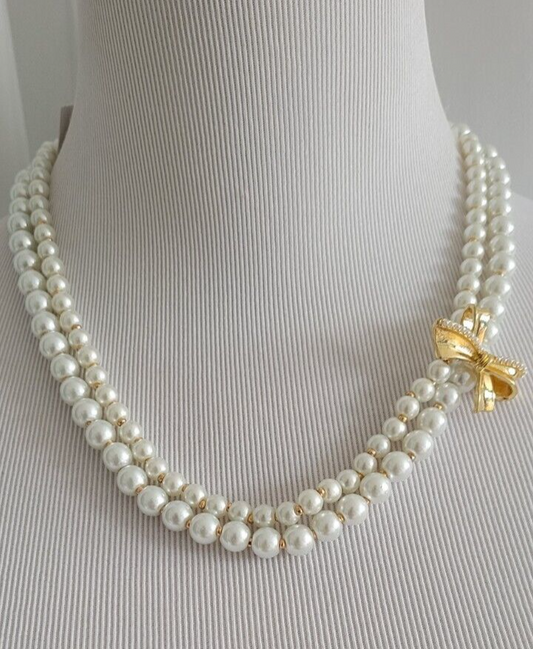 ANN TAYLOR PEARL NECKLACE