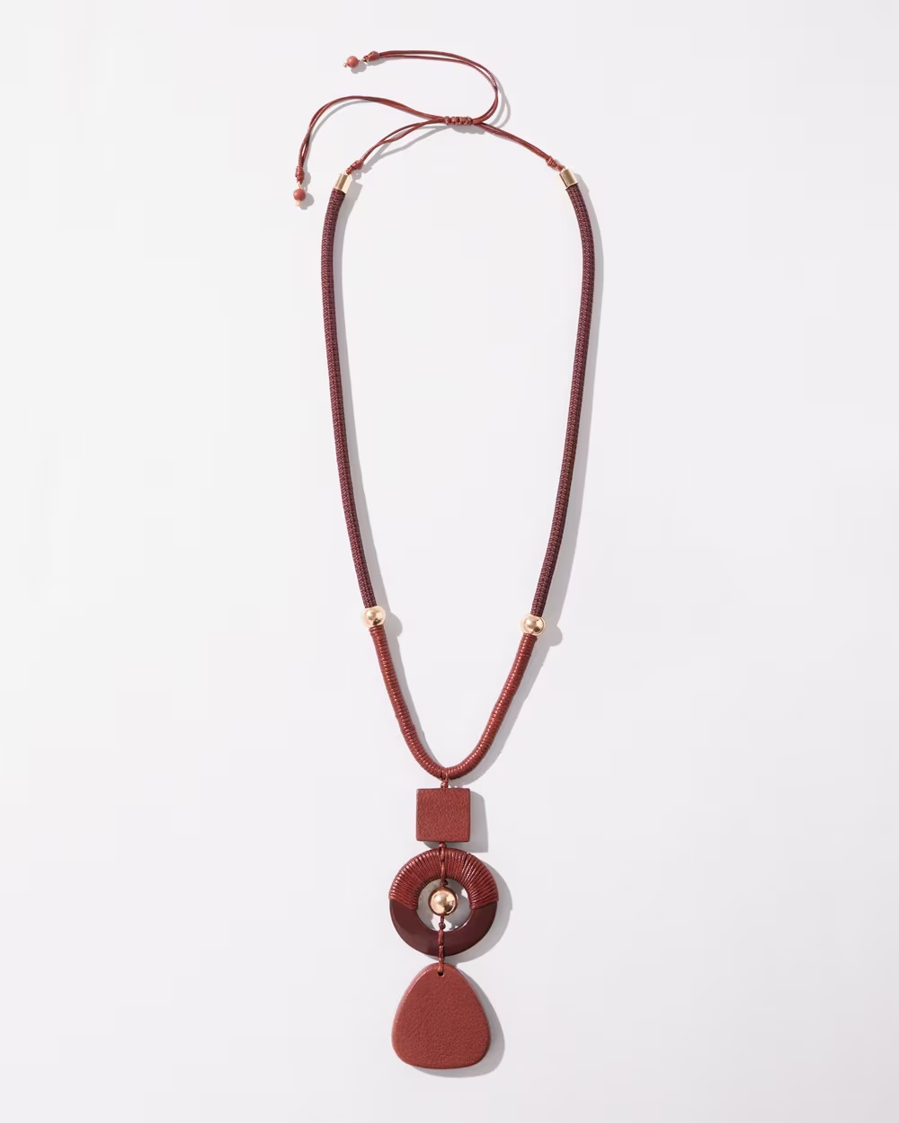 CHICO' S ADJUSTABLE PENDANT NECKLACE