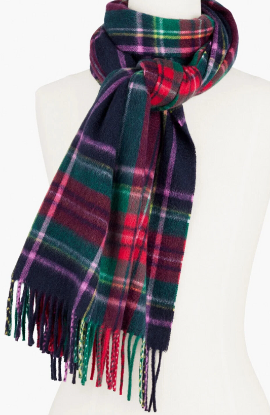TALBOTS CASHMERE WATERWEAVE SCARF
