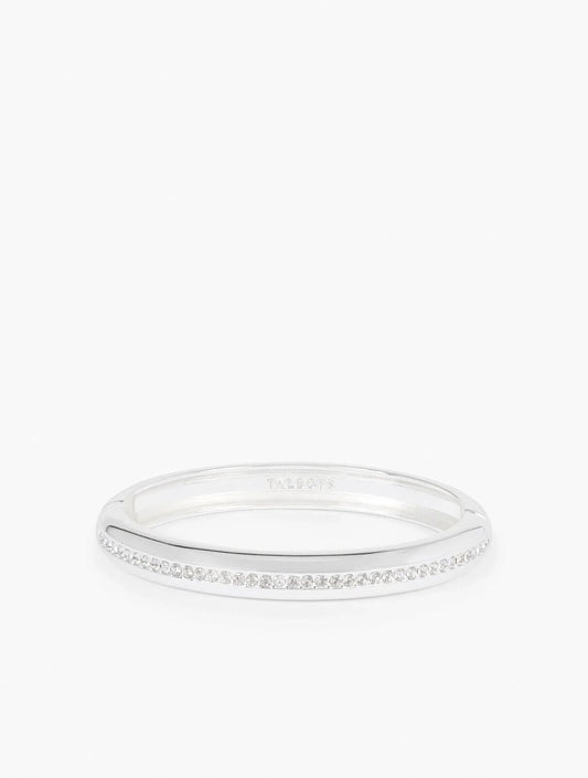 TALBOTS ENAMEL PAVE HINGE BANGLE BRACELET