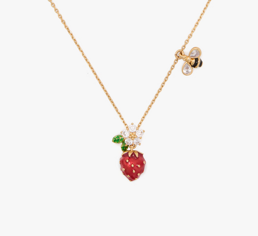 Kate Spade Strawberry Fields Mini Pendant