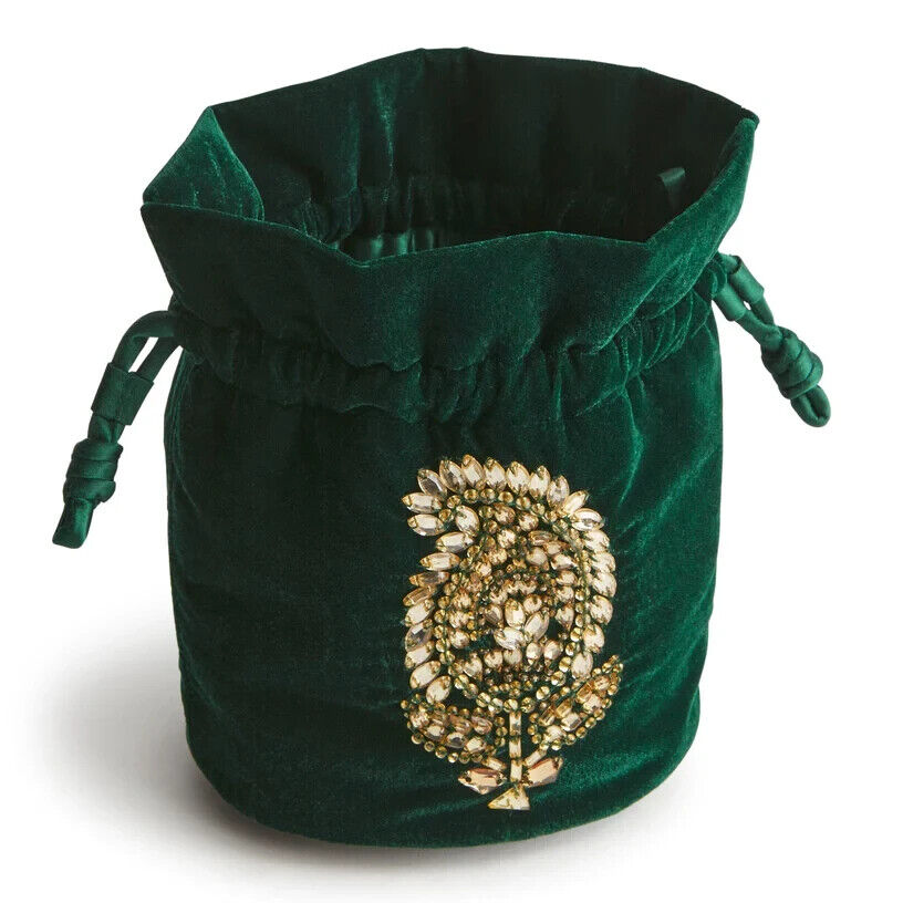 Vera Bradley Tilden Drawstring Crossbody, Sea Moss in Velvet