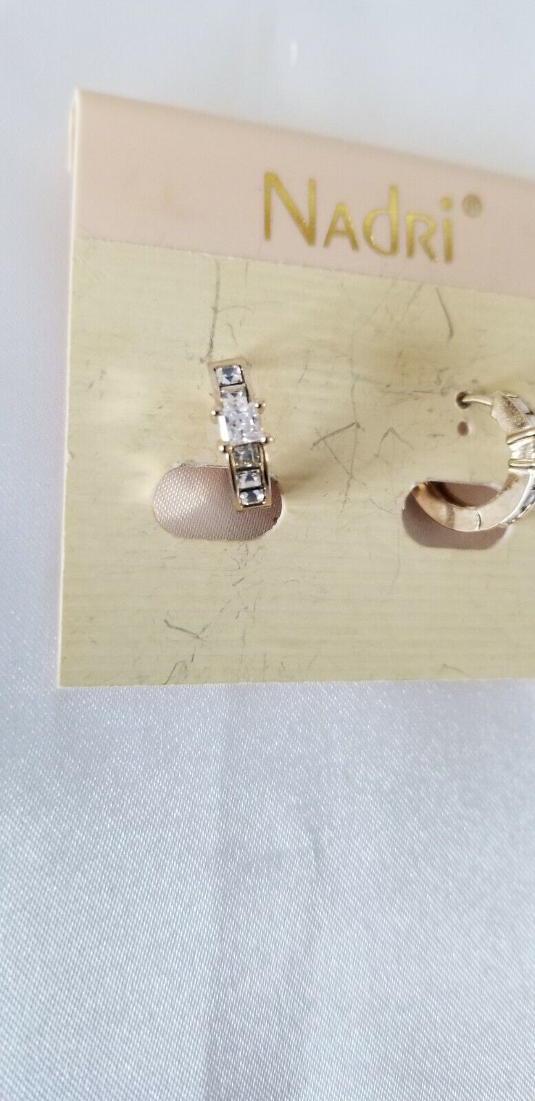 Nardi Small Channel Hoop Earrings