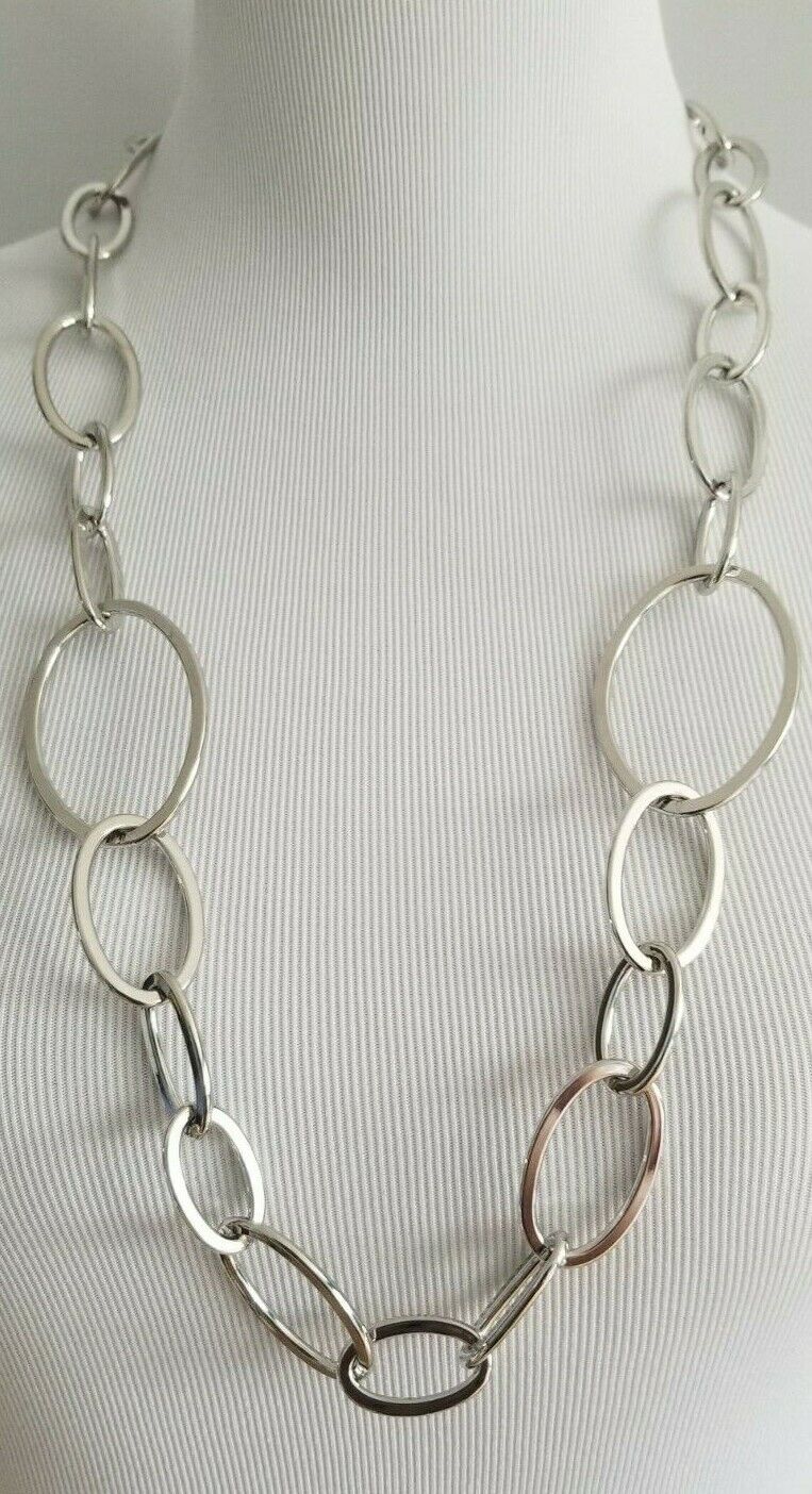 TALBOTS BOLD LINKS NECKLACE