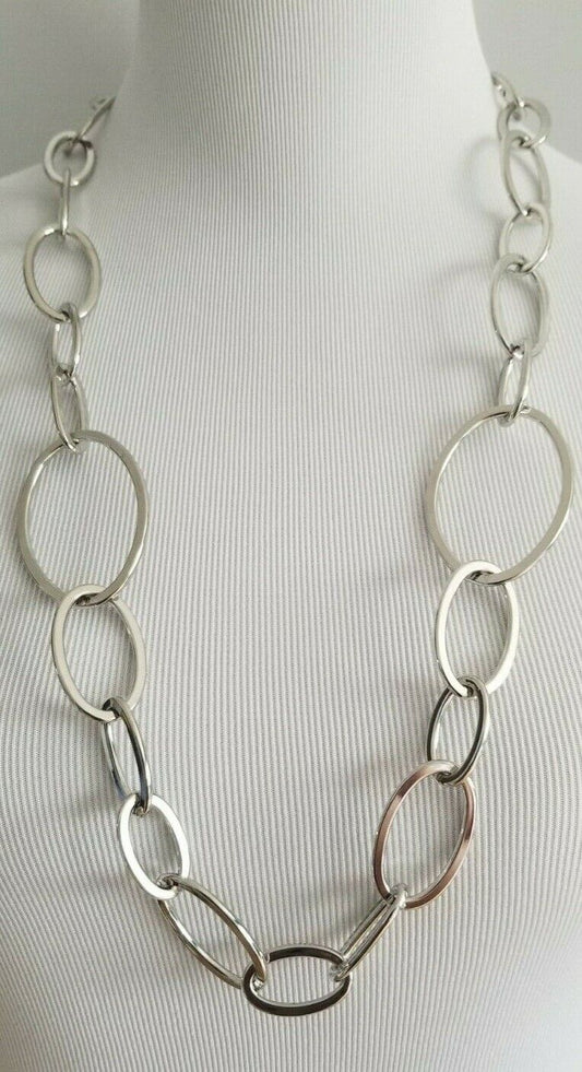 TALBOTS BOLD LINKS NECKLACE