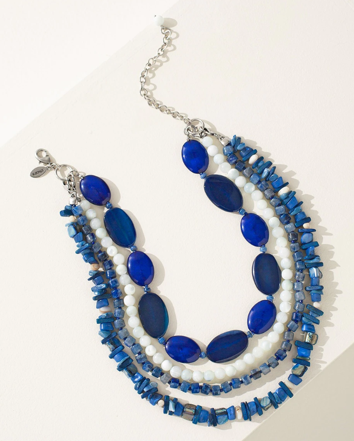 CHICO'S CONVERTIBLE MULTISTRAND NECKLACE