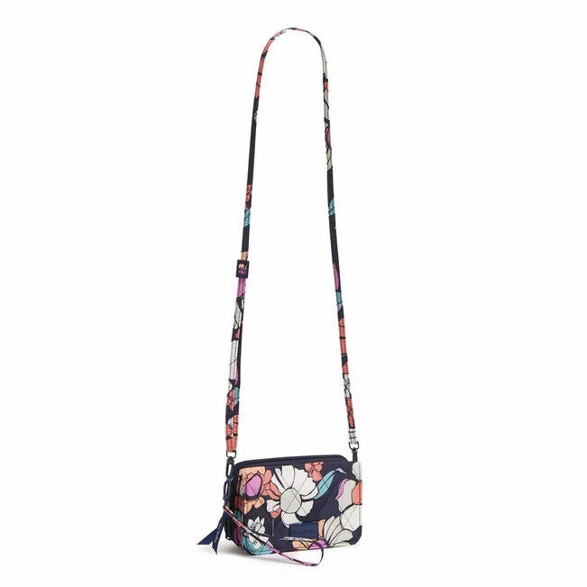 Vera Bradley Ultralight RFID 3-in-1 Crossbody Bag, Santa Fe Sun