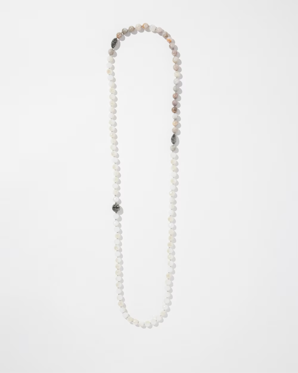 CHICO' S AGATE MAGNETIC INFINITE NECKLACE