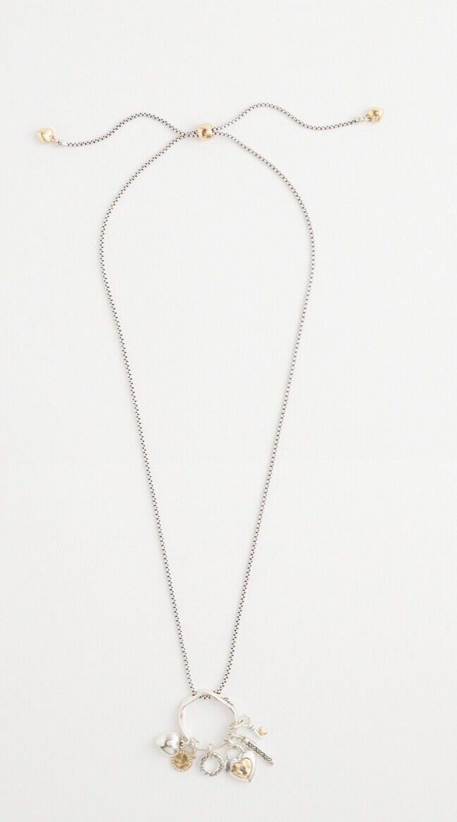 CHICO'S ADJUSTABLE CHARM NECKLACE