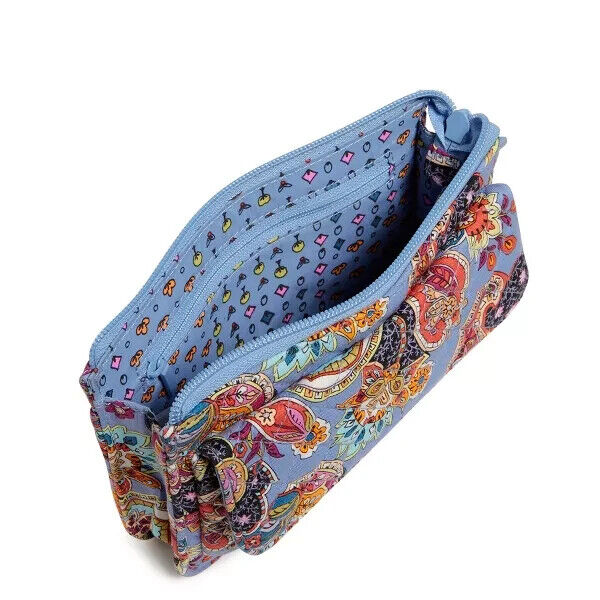 Vera Bradley RFID Wallet Crossbody, Provence Paisley