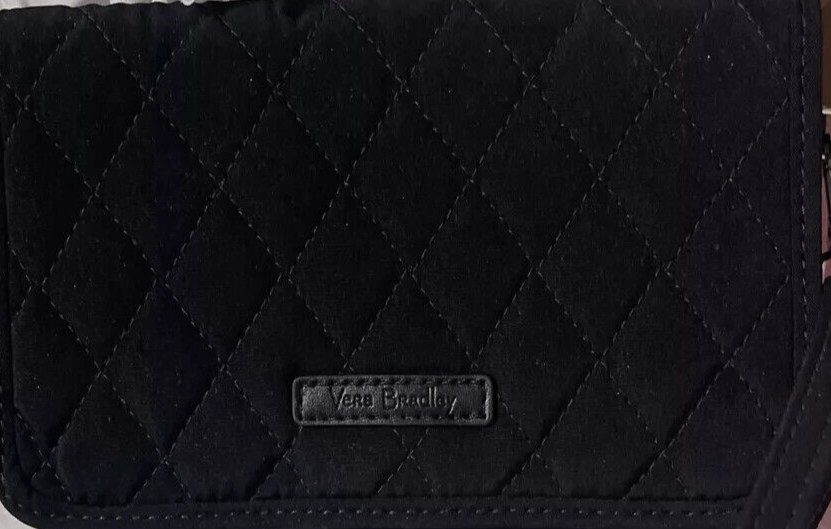 Vera Bradley RFID 3-in-1 Crossbody, Classic Black