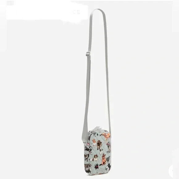 Vera Bradley Easy RFID Crossbody, Dog Show