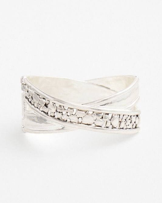 CHICO'S CROSSOVER HINGE BRACELET