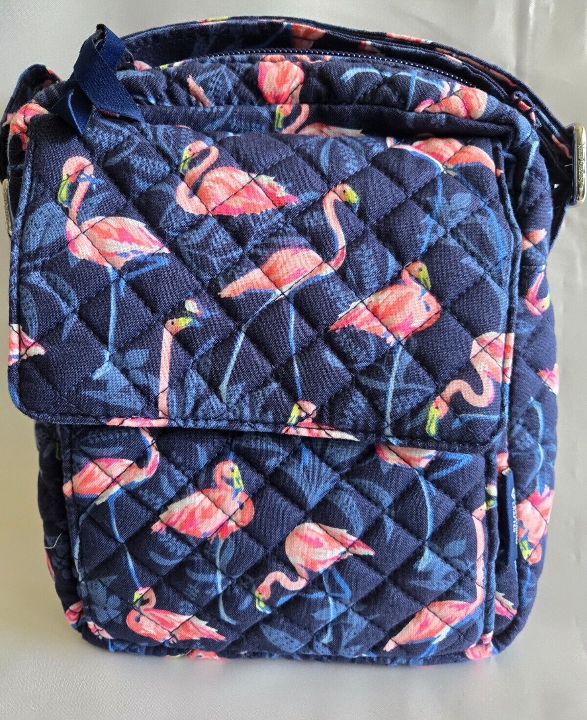 Vera Bradley Small Crossbody Purse, Flamingo