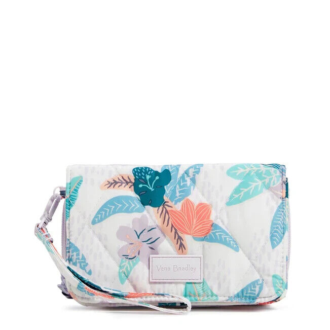 Vera Bradley Ultralight RFID 3-in-1 Crossbody Bag, Tropical Floral