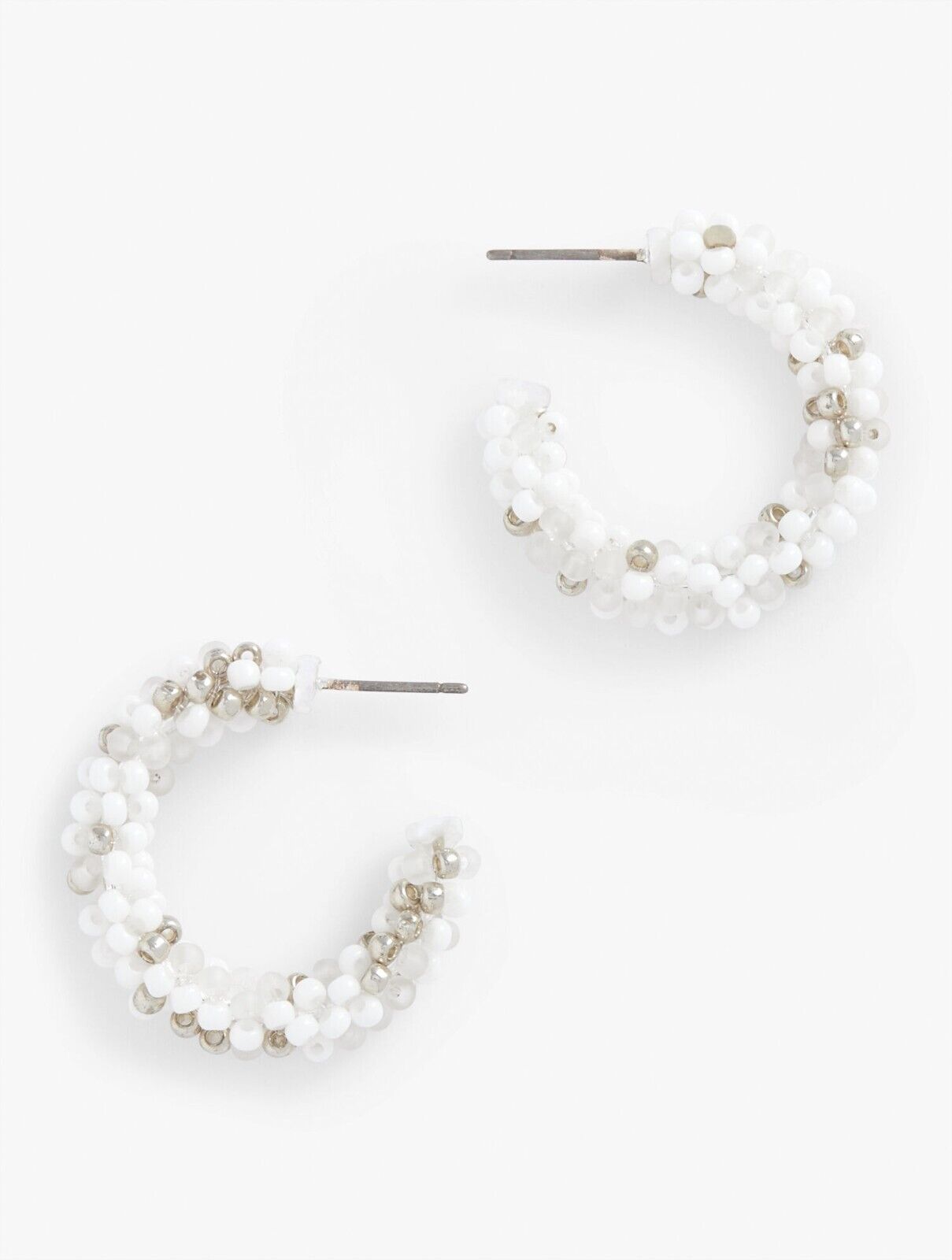 TALBOTS SEED TO IT HOOP HOOP EARRINGS