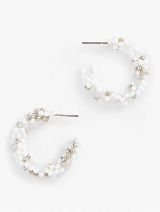 TALBOTS SEED TO IT HOOP HOOP EARRINGS