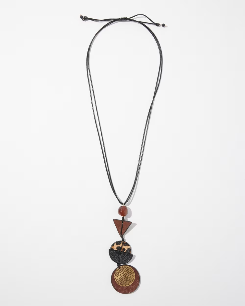 CHICO' S ADJUSTABLE PENDANT NECKLACE