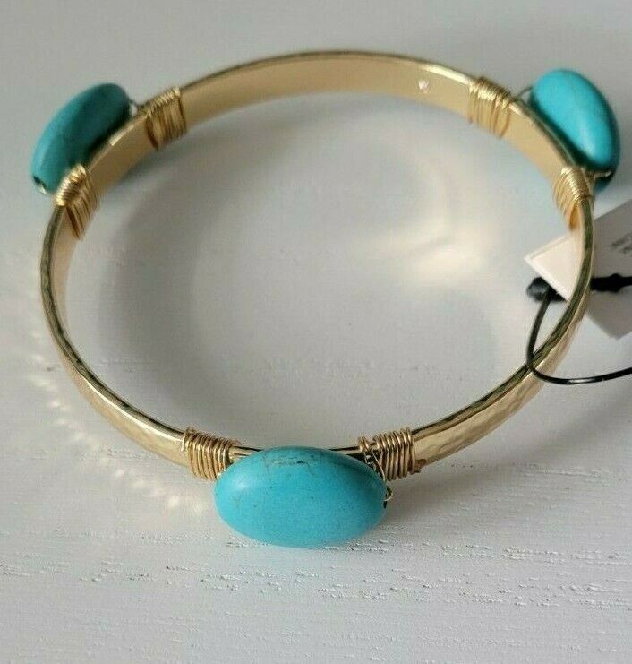CHICO'S TURQOUISE CAB BRACELET