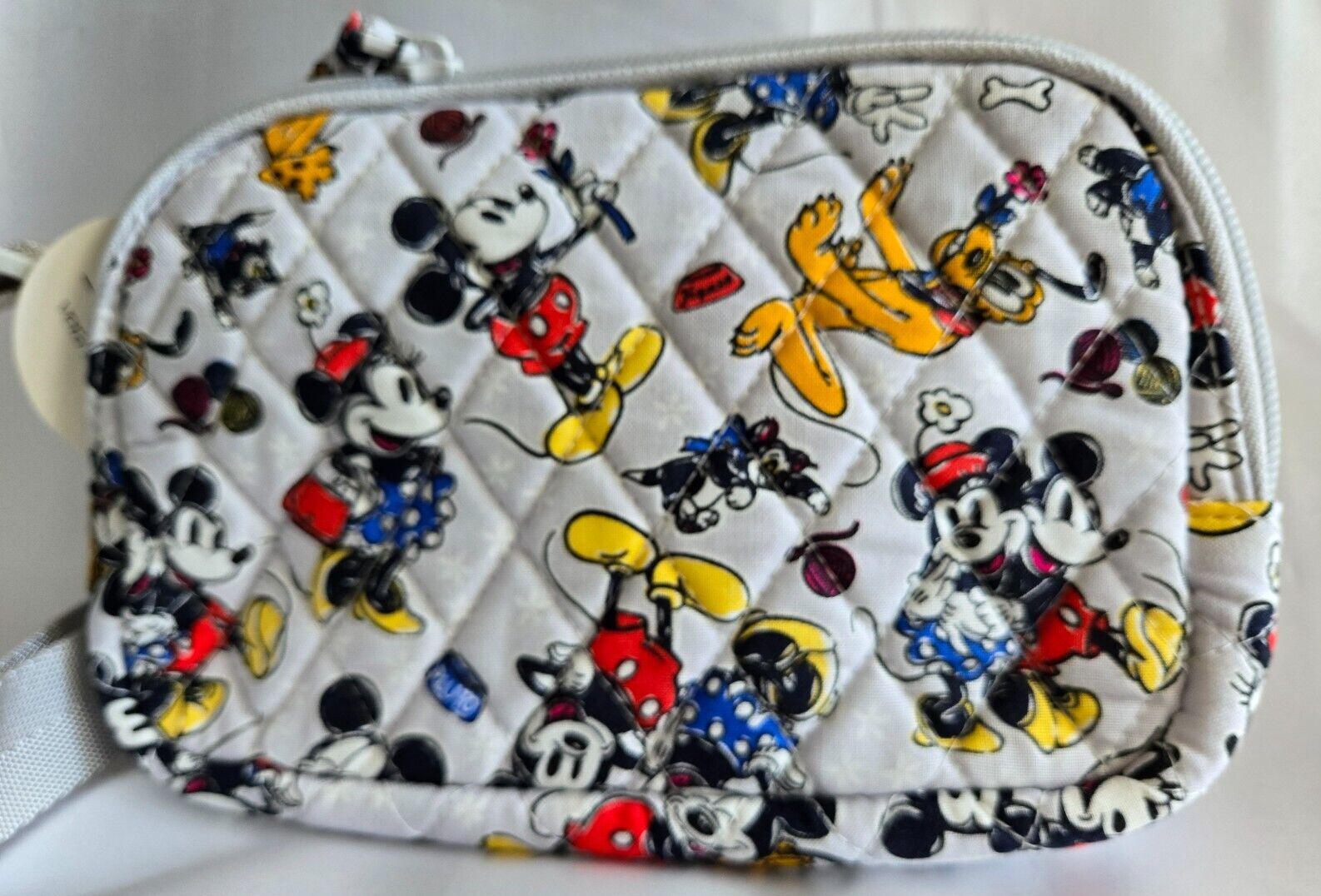 Vera Bradley Mini Belt Bag, Disney Mickey Mouse Family Fun Multi Purse Wallet