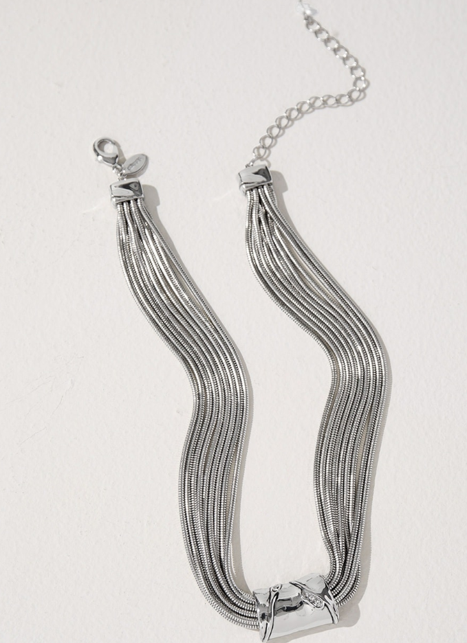 CHICO'S SHORT STRND NECKLACE